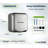 Hemlock Stainless Steel Automatic High Speed Commercial Electric Hand Dryer