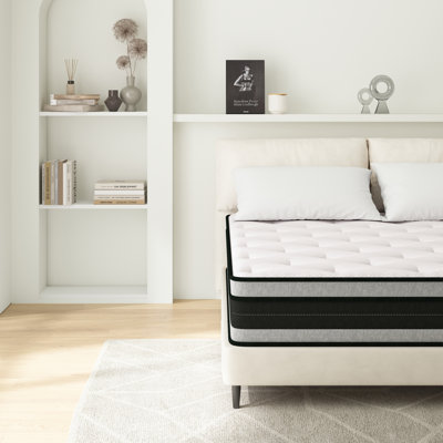 Gehrmann 26cm Medium Hybrid Sprung Mattress In A Box Pillow Top Mattresses