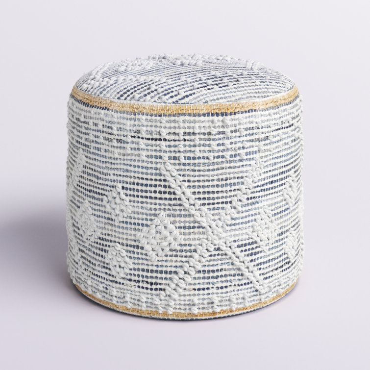 Mistana™ Teagan Upholstered Pouf & Reviews