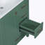 Meuble-lavabo simple 30 po avec plateau Pantilimon-813036445