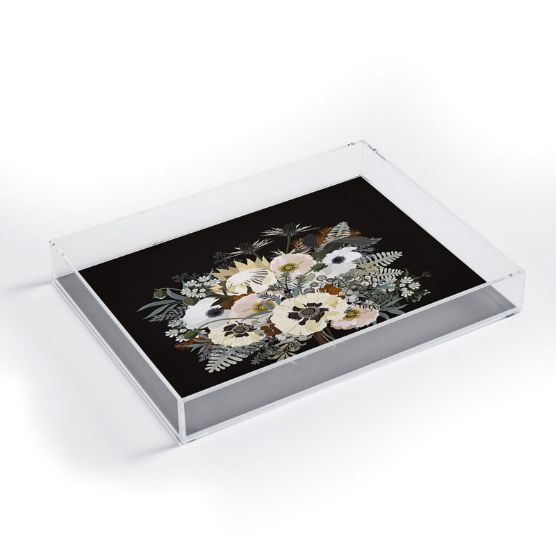 Plastic / Acrylic Tray, 2" H x 8" W x 6" D