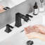 Robinet de salle de bain en laiton avec drain
