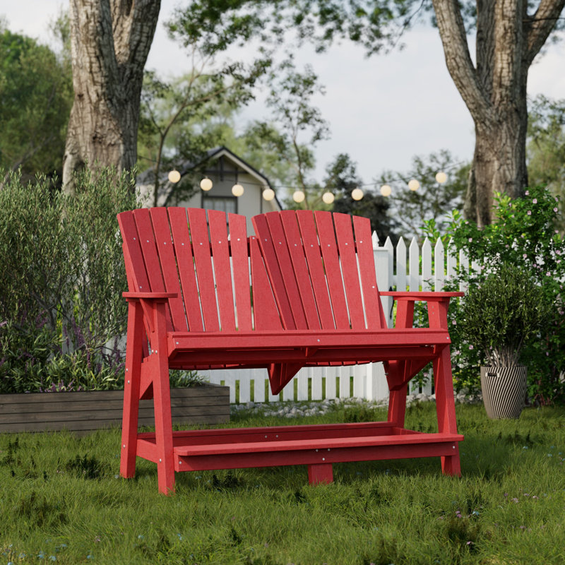 Heritage Double High Adirondack, Cardinal Red