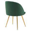 Chaise d'appoint rembourrée en velours Cohen-1312162175