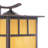 Avaline 12.5 in. H 1-Light Burnished Bronze Mission Outdoor Wall Sconce made of Durable Steel, Honey Opal Glass Shade, LED Compatible, Use for Exterior Porch Patio Front Door or Garage-23966804-116261190-116261192