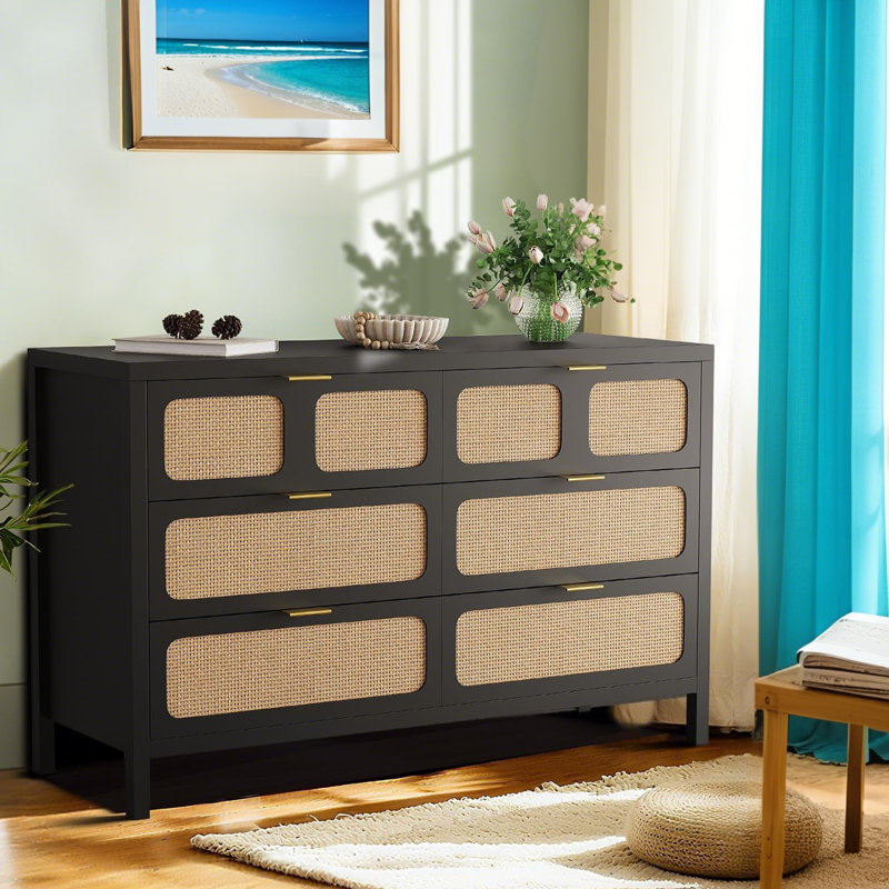 119.4 cm W Chest of 6 Drawers