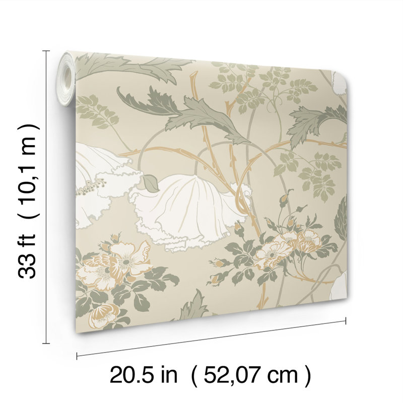 Papier peint Gwendolyn, Sage 