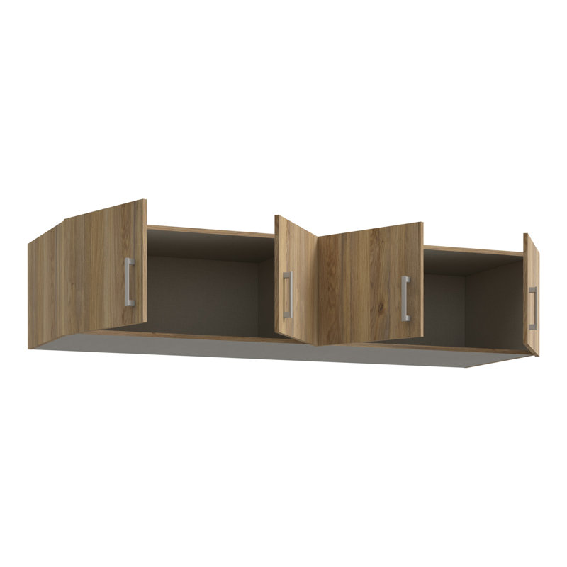 Sugata Manufactured Wood Closet System Shelf, Mauvella oak
