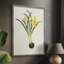 Flowers of the Seasons VI Framed Print - Solid Wood-956500423