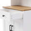 Armoire de rangement Farmhouse avec tablettes réglables-1104944136