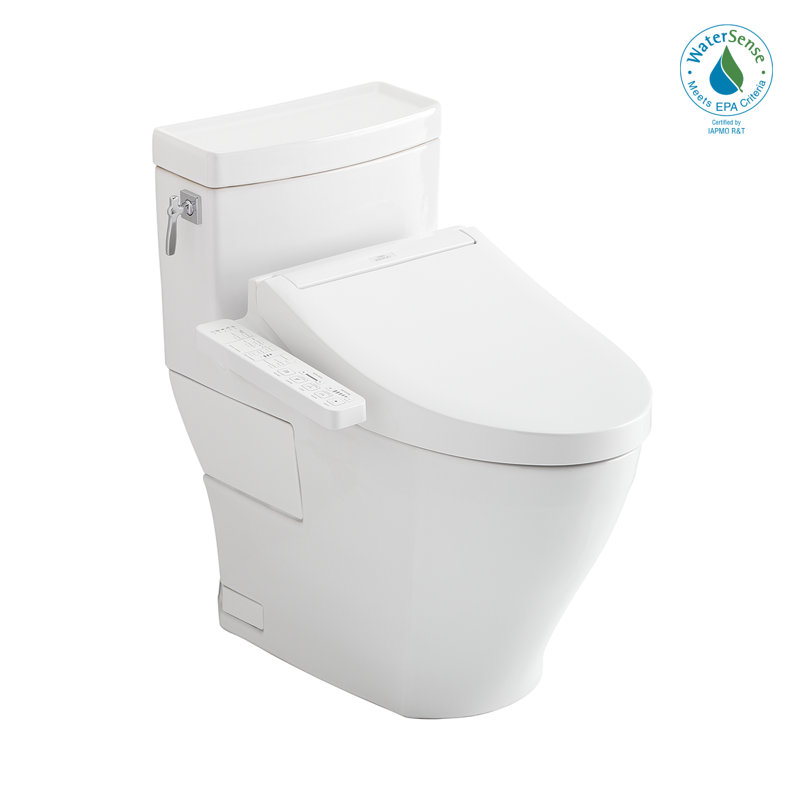 Aimes 1.28 GPF (Water Efficient) Elongated One-Piece Toilet (Seat Included)
