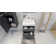 Ensemble de meuble-lavabo mural simple 24 po Leni