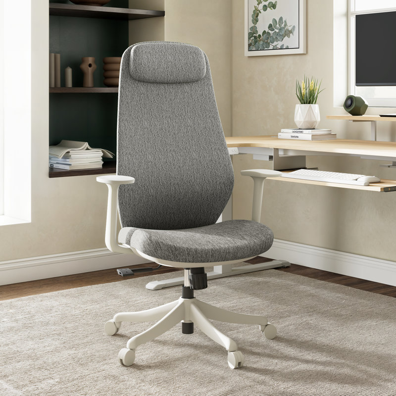 Chaise de bureau Skylar-Lite Duo Hue, Gris