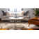 Jachim Abstract Beige Area Rug