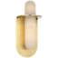 Kelly Wearstler Fosse 11" Invertable Offset Oval Sconce-1410969819-1410969797-1410969798
