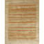 Gabbeh Wool Striped Area Rug in Beige