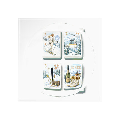 Mahjong Acrylic Decorative Tray