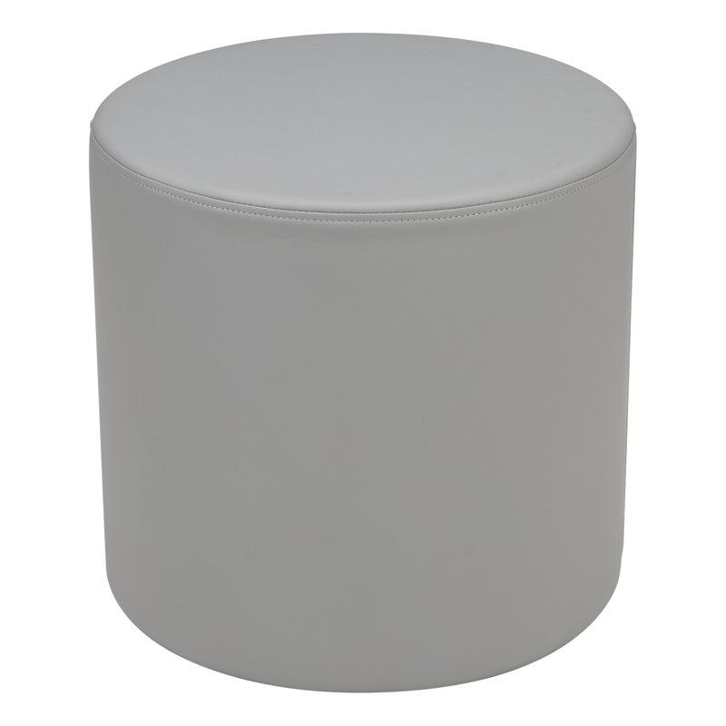 Nicholas Flexible Learning Modular Soft Seating Circle Ottoman for Classrooms and Common Spaces, 18" H x 18" W x 18" D, No