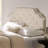 Queen & Full Sized Headboard In , Fabric Upholstered With Trendsetting Diamond Stitch Embellishment, Appealing Nailhead Accents For Bedroom Tufting,-1171954120-1171954127