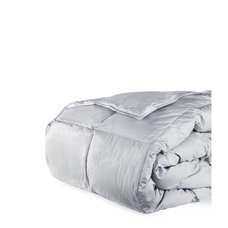 Winter Duck Down Comforter, Twin / Twin XL, Cloud Gray