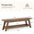 2-Tier Entryway Bench,Storage Side Table,Foyer Seating Bench,Entryway Table