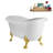 59" Streamline Clawfoot Tub,Tray,Drain, Clawfeet-101628977-102220276