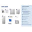 Hotte murale Hauslane de 36 po, modèle Pro, hotte en acier inoxydable, aspiration forte, conduit ou sans conduit de 6 po, lampes à DEL Gu10, évent de hotte de cuisine, évent de hotte Wm-530P blanc mat-103531639-131507126