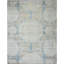 Geometric Area Rug in Beige/Blue/Ivory-1566418885