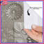 Rideaux de douche Metall Floral-224149349