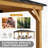 20 Ft. WX 12 Ft. Pro Series Asphalt Roof & Eco-Friendly Solid Spruce Wood Patio Gazebo