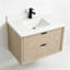 Meuble-lavabo transitionnel en bois massif 36 po avec plateau en marbre d'ingénierie-1587621412