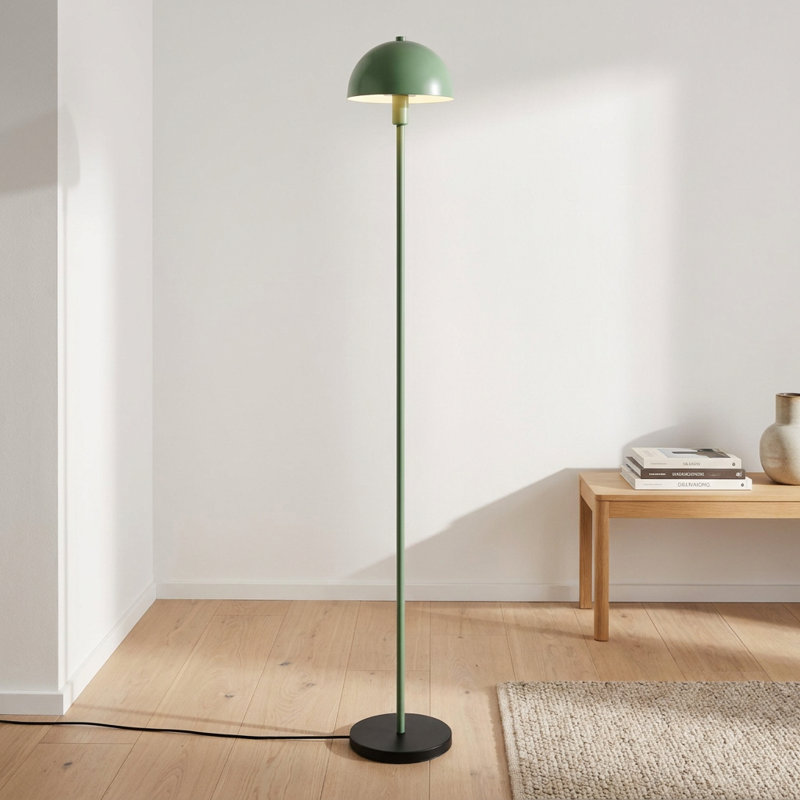 Lampe sur pied champignon contemporain discret