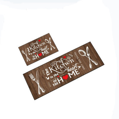 Polyester Non-Skid Kitchen Mat