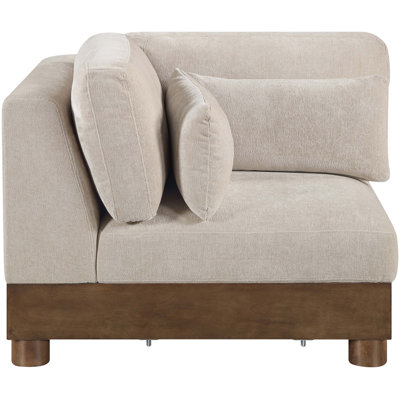 Fauteuil d'angle rembourré Turin