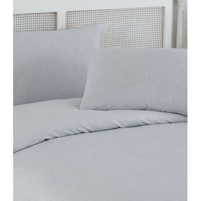 Solid Colour 4 Pieces Bed Sheet Set