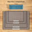 Tapis moderne à carreaux antidérapant lavable-117510374