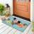 Maud No Pattern And Not Solid Color Polyester Kitchen Mat-22803009