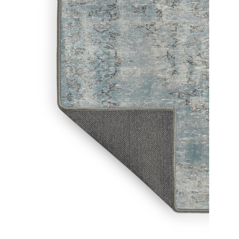 Tapis contemporain gris, Rectangle 8 pi x 10 pi