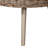 Chamniss Modern Bohemian Gray Washed Seagrass and Rattan Bench and Wood Table 4-piece Dining Nook Set
