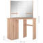 Cezara Dressing Table with Mirror-1791421430