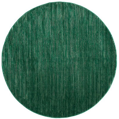Vision Striped Area Rug In Dark Green