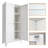 61 Inch Steel Storage Cabinet, Tall Metal Locker With Adjustable Shelves, Heavy Duty Wardrobe For Office Garage, Easy Assembly Utility Cabinet-869335007