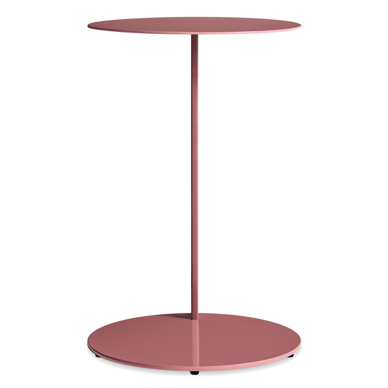 Note End Table, 25" H x 16" W x 16" D, Berry