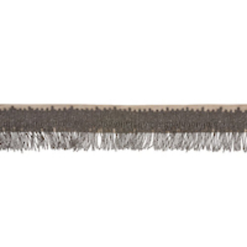Starling Beaded Fringe, Pewter