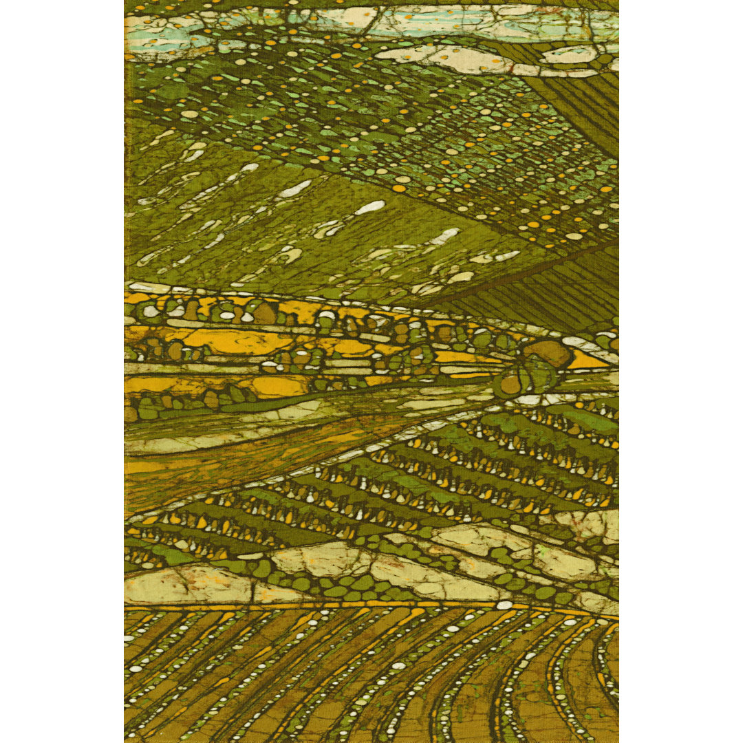 Leinwandbild Vineyard Batik I von Andrea Davis