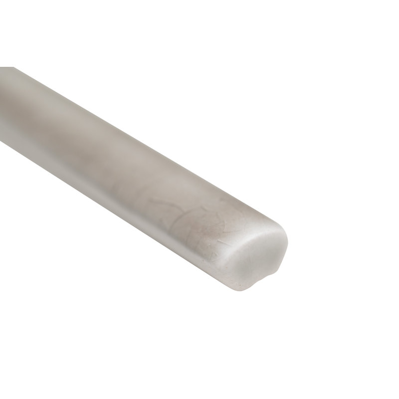0.63 in. x 6 in. Glossy Ceramic Quarter Round Tile Trim, Featherstone