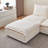 106.3'' L-Shaped Modular Sectional Sofa – 3-Chair + 1 Ottoman Set, Solid Wood Frame & High-Density Foam for Living Rooms/Apartments-864547945