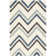 Laquaya Hand Tufted Wool Chevron Rug