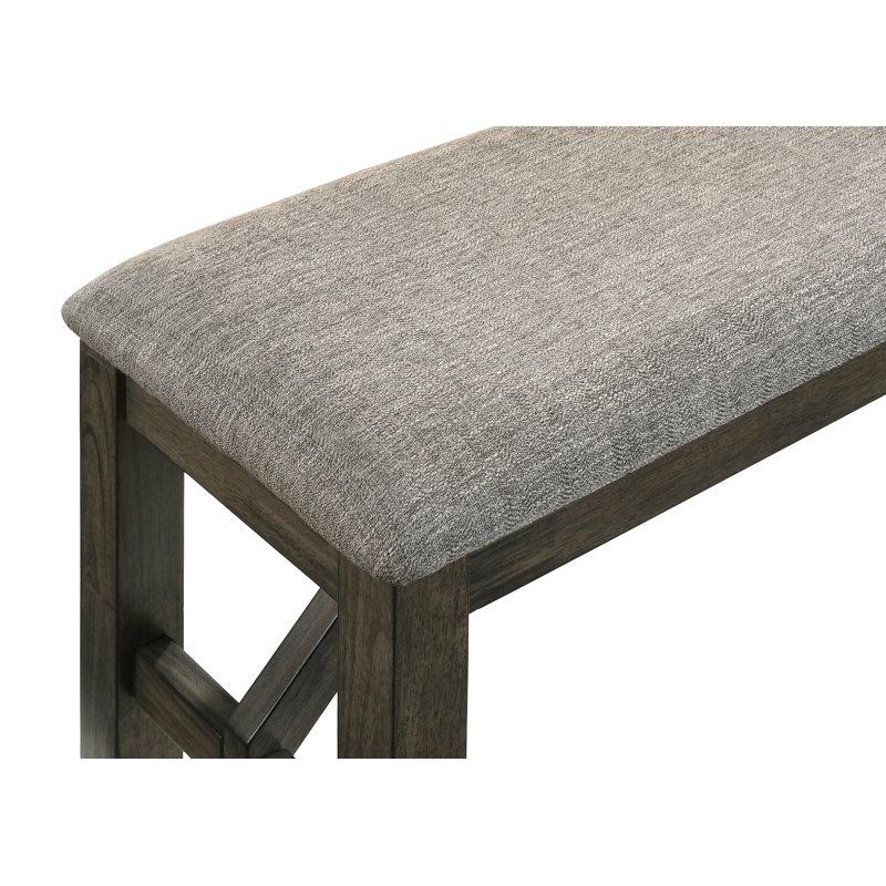 Banc en bois massif Anieyah