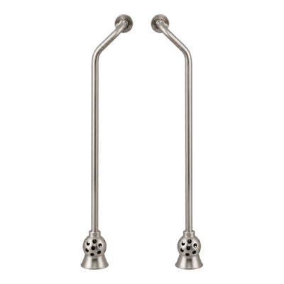 Ensemble d'alimentation de baignoire avec double tubulure décalée